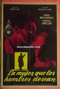 C613 LYDIA ATE THE APPLE Argentinean movie poster '58 Polish, Wojciech