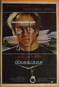 C650 PINK CADILLAC Argentinean movie poster '89 Clint Eastwood