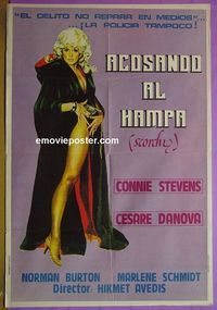 C681 SCORCHY Argentinean movie poster '76 Stevens, Danova, Smith