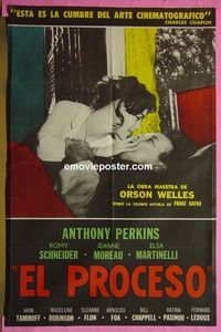 C724 TRIAL Argentinean movie poster '63 A. Perkins, O. Welles