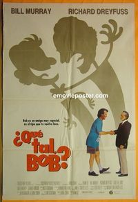 C737 WHAT ABOUT BOB Argentinean movie poster '91 Murray, Dreyfuss