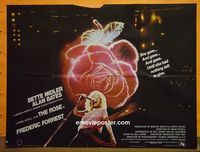 C110 ROSE British quad movie poster '79 Bette Midler as Joplin