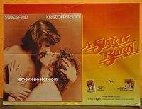 C120 STAR IS BORN British quad movie poster '77 Barbra Streisand