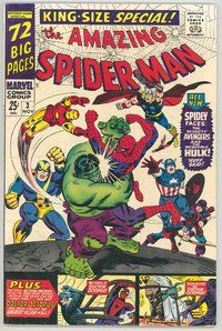 E356 AMAZING SPIDER-MAN KING SIZE comic book #3