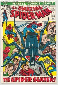 E095 AMAZING SPIDER-MAN comic book #105 Gil Kane