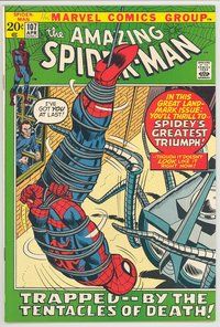 E097 AMAZING SPIDER-MAN comic book #107 John Romita