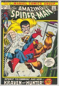 E101 AMAZING SPIDER-MAN comic book #111 John Romita