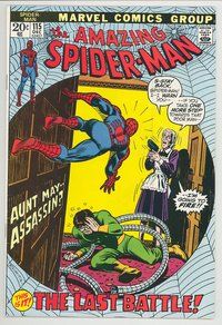 E105 AMAZING SPIDER-MAN comic book #115 John Romita