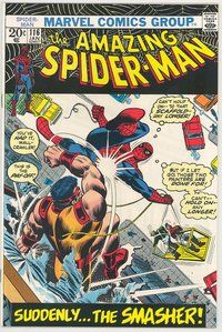 E106 AMAZING SPIDER-MAN comic book #116 John Romita