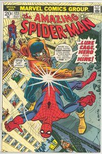 E113 AMAZING SPIDER-MAN comic book #123 John Romita