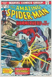 E120 AMAZING SPIDER-MAN comic book #130 John Romita