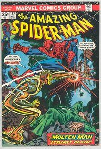 E122 AMAZING SPIDER-MAN comic book #132 Gil Kane