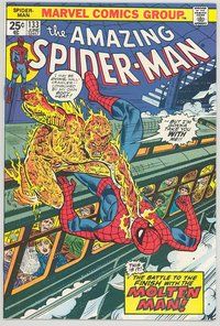 E123 AMAZING SPIDER-MAN comic book #133 John Romita