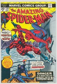 E124 AMAZING SPIDER-MAN comic book #134 John Romita