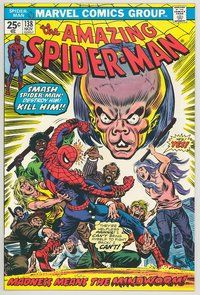 E128 AMAZING SPIDER-MAN comic book #138 Gil Kane