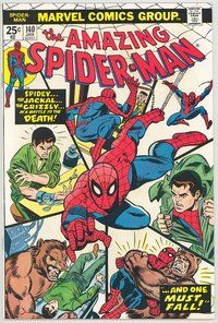 E130 AMAZING SPIDER-MAN comic book #140 Gil Kane