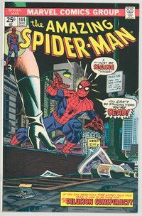 E134 AMAZING SPIDER-MAN comic book #144 Gil Kane