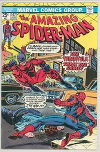 E137 AMAZING SPIDER-MAN comic book #147 John Romita