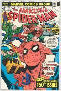 E140 AMAZING SPIDER-MAN comic book #150 Gil Kane