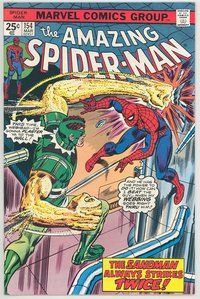 E144 AMAZING SPIDER-MAN comic book #154 Sal Buscema