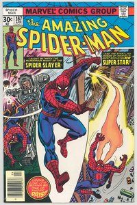 E157 AMAZING SPIDER-MAN comic book #167 John Romita