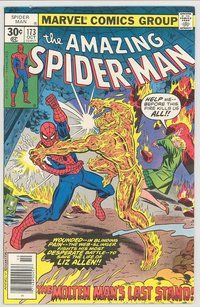 E163 AMAZING SPIDER-MAN comic book #173 Ross Andru