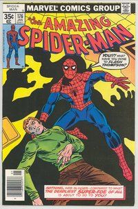E166 AMAZING SPIDER-MAN comic book #176 1st Green Goblin III, Ross Andru