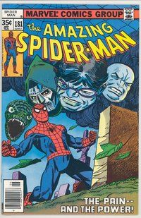E171 AMAZING SPIDER-MAN comic book #181 Gil Kane