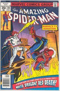 E174 AMAZING SPIDER-MAN comic book #184 Ross Andru