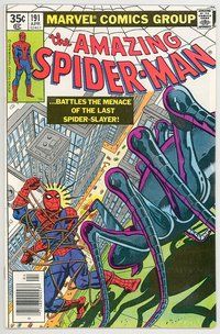 E181 AMAZING SPIDER-MAN comic book #191 Al Milgrom