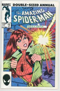 E350 AMAZING SPIDER-MAN ANNUAL comic book #19 John Romita