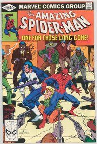 E192 AMAZING SPIDER-MAN comic book #202 Punisher