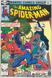 E194 AMAZING SPIDER-MAN comic book #204 John Romita Jr