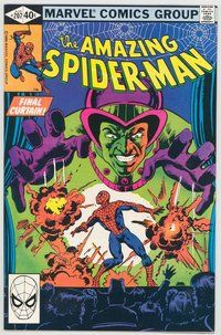 E197 AMAZING SPIDER-MAN comic book #207 Mike Nasser