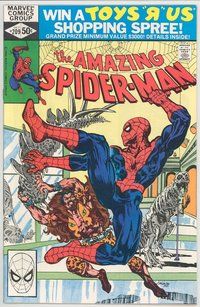 E199 AMAZING SPIDER-MAN comic book #209 Alan Weiss