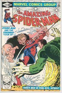 E207 AMAZING SPIDER-MAN comic book #217 John Romita Jr