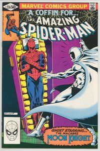 E210 AMAZING SPIDER-MAN comic book #220 Bob Layton
