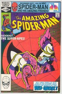 E213 AMAZING SPIDER-MAN comic book #223 John Romita Jr