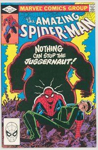 E219 AMAZING SPIDER-MAN comic book #229 John Romita Jr