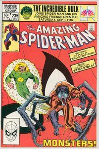E225 AMAZING SPIDER-MAN comic book #235 John Romita Jr