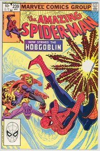 E229 AMAZING SPIDER-MAN comic book #239 John Romita Jr
