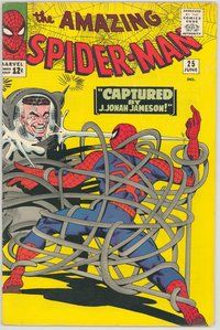 E015 AMAZING SPIDER-MAN comic book #25 Steve Ditko