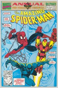 E353 AMAZING SPIDER-MAN ANNUAL comic book #25 Erik Larsen