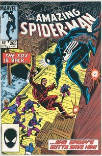E255 AMAZING SPIDER-MAN comic book #265 Ron Frenz
