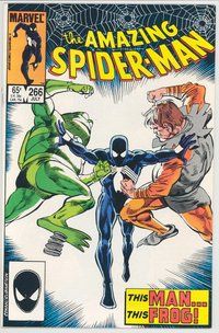 E256 AMAZING SPIDER-MAN comic book #266 Denys Cowan