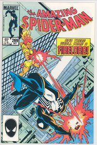 E259 AMAZING SPIDER-MAN comic book #269 Ron Frenz