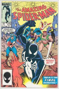 E260 AMAZING SPIDER-MAN comic book #270 Ron Frenz