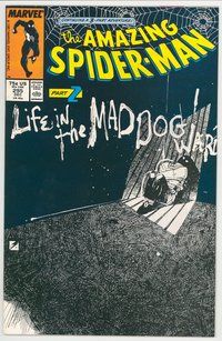 E285 AMAZING SPIDER-MAN comic book #295 Bill Sienkiewicz