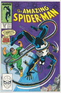 E287 AMAZING SPIDER-MAN comic book #297 Alex Saviuk