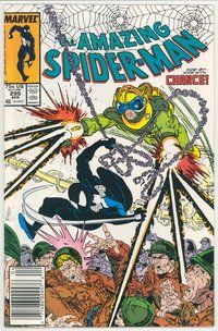 E289 AMAZING SPIDER-MAN comic book #299 Todd McFarlane